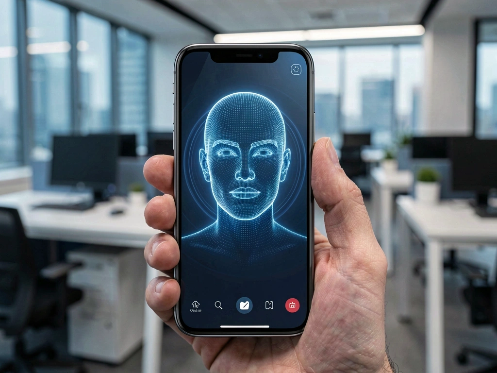 Biometric authentication interface